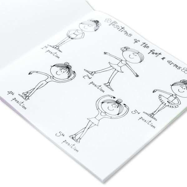 Rachel Ellen Design Boyama Kitapları / Ballerina