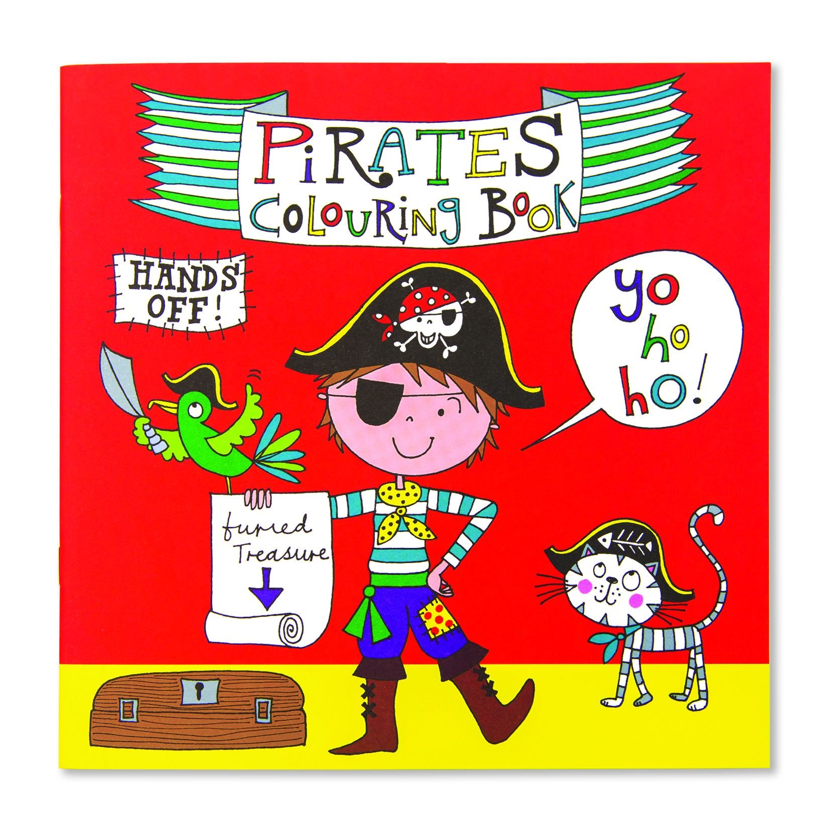 Rachel Ellen Design Boyama Kitapları / Pirate
