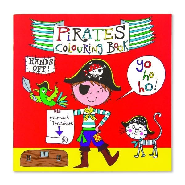 Rachel Ellen Design Boyama Kitapları / Pirate