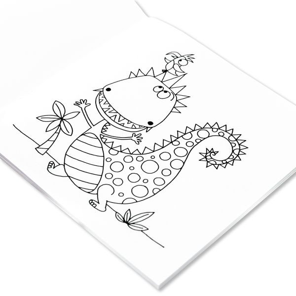 Rachel Ellen Design Boyama Kitapları/ Dinosaur