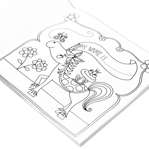 Rachel Ellen Design Boyama Kitapları / Princess