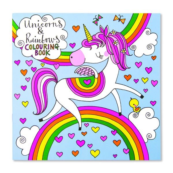 Rachel Ellen Design Boyama Kitapları / Unicorns & Rainbows