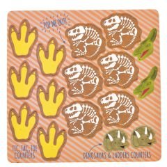 FLOSS & ROCK Mıknatıslı Kutu Oyunları – 4’ü 1 arada /Dinosaur