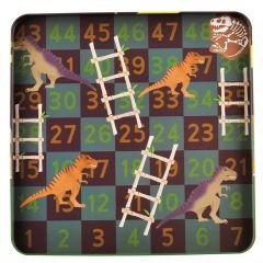FLOSS & ROCK Mıknatıslı Kutu Oyunları – 4’ü 1 arada /Dinosaur