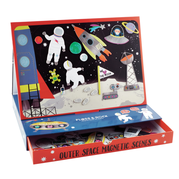 FLOSS & ROCK Mıknatıslı Oyun Sahneleri/Space