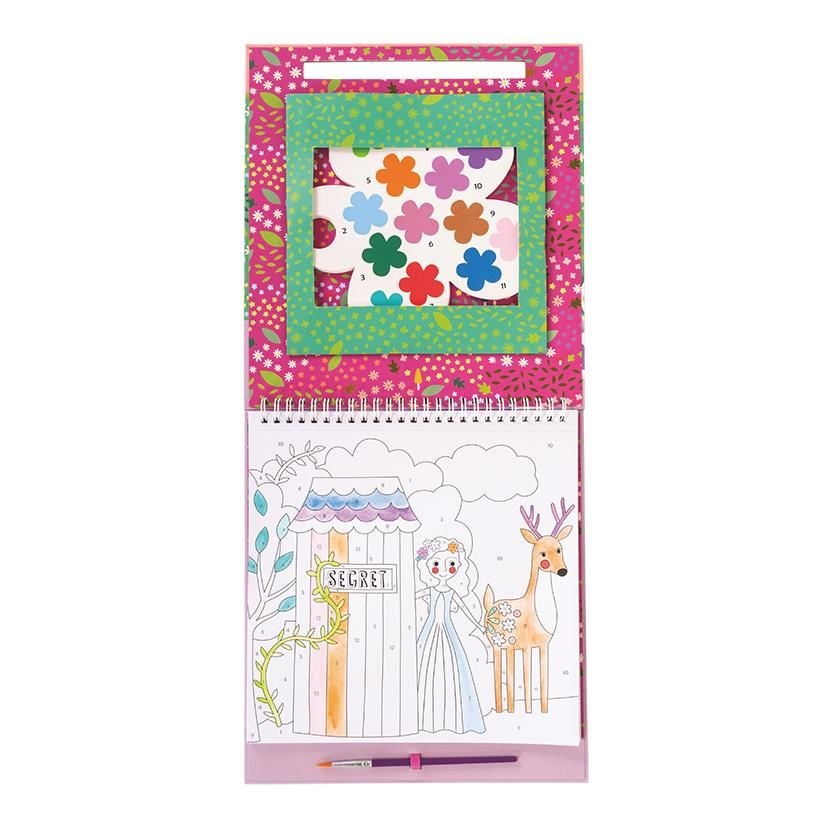 Floss & Rock Sayılarla Sulu Boyama Kitabı / Fairy Tale