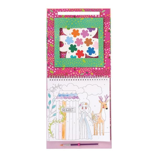 Floss & Rock Sayılarla Sulu Boyama Kitabı / Fairy Tale