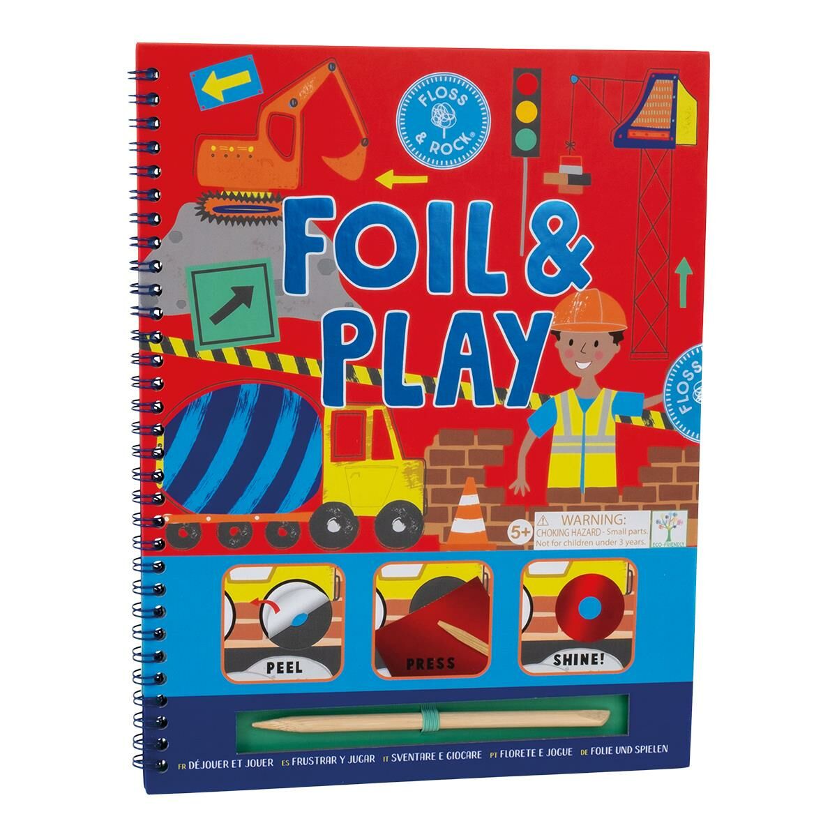 Floss & Rock Folyo Aktivite Set / Constructıon
