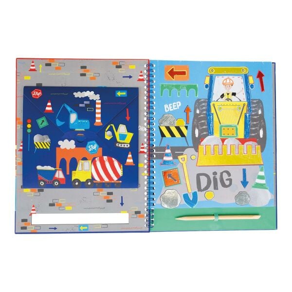 Floss & Rock Folyo Aktivite Set / Constructıon