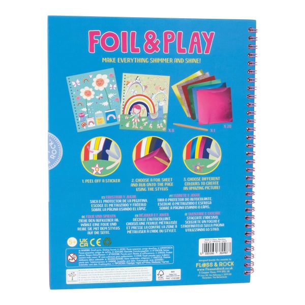 Floss & Rock Folyo Aktivite Seti / Rainbow Fairy