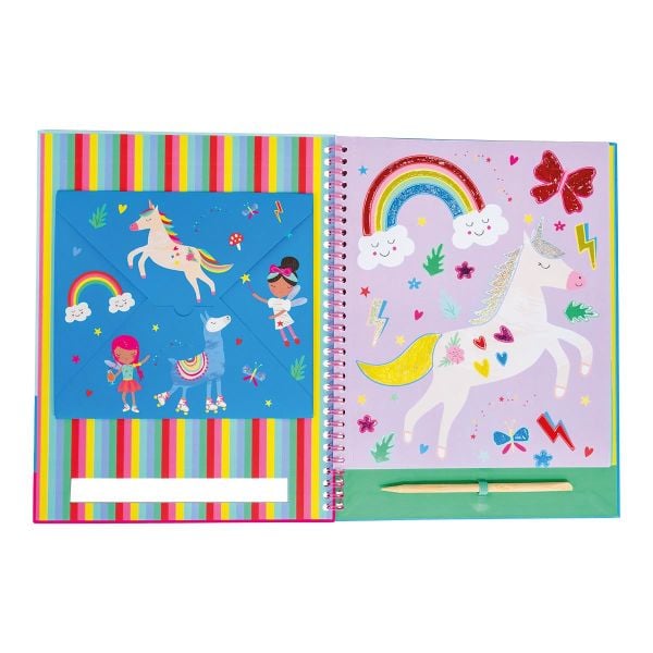 Floss & Rock Folyo Aktivite Seti / Rainbow Fairy