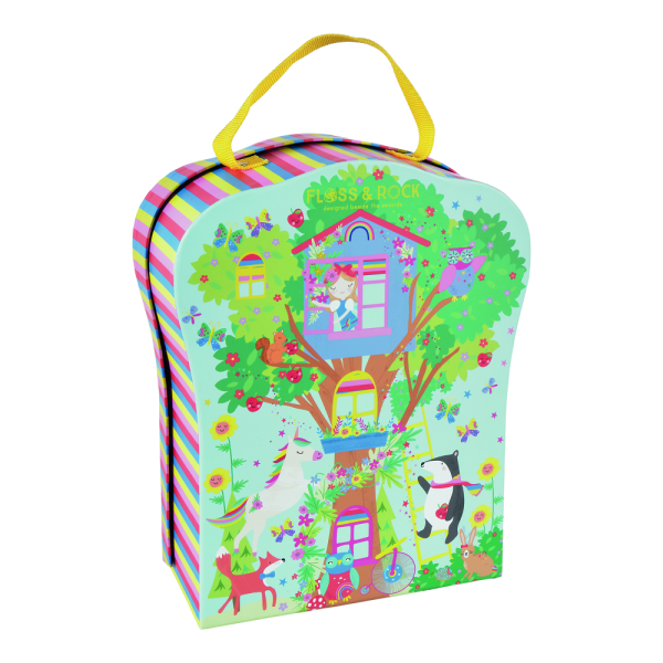 FLOSS & ROCK Ahşap Figürlü Oyun Kutuları / Rainbow Fairy