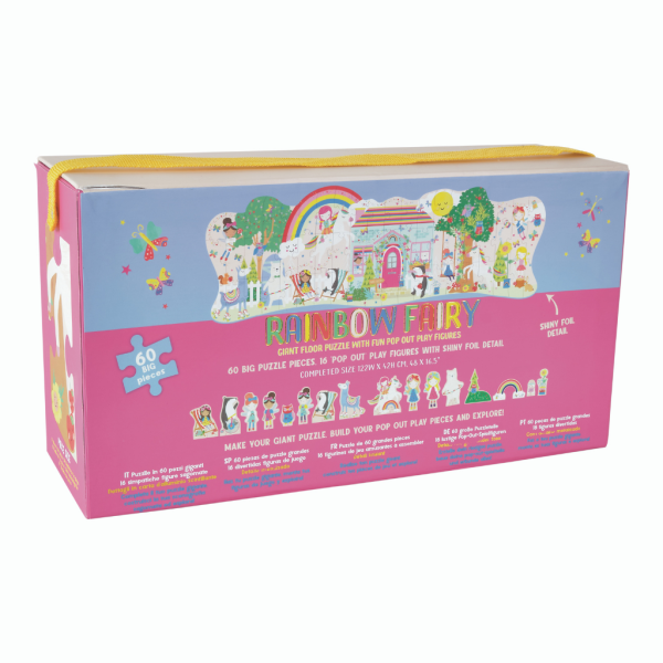 FLOSS & ROCK 60 Parça''Rainbow Fairy'' Pop Out Yer Yap-bozu