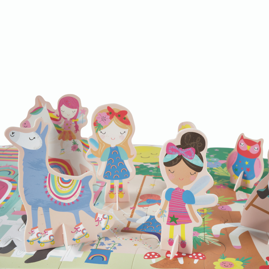 FLOSS & ROCK 60 Parça''Rainbow Fairy'' Pop Out Yer Yap-bozu