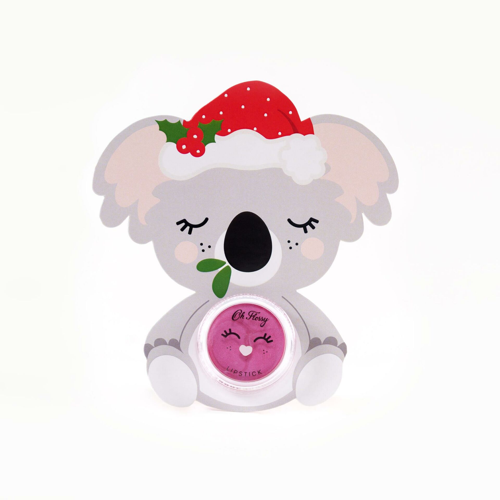 Oh Flossy Çocuk Renkli Doğal Ruj / Koala