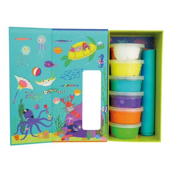 Floss & Rock Clay And Play Hava İle Kuruyan Kil Seti/ Ocean