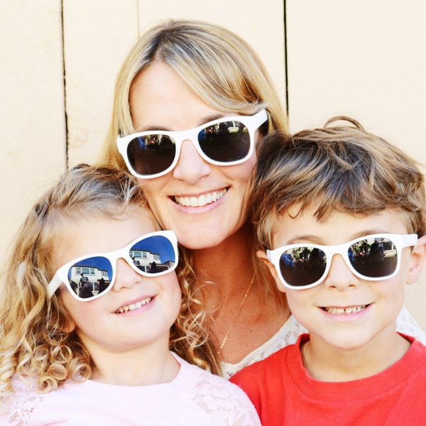 Roshambo Eyewear Ice Ice/ Yeşil Lens Yetişkin Güneş Gözlüğü / W