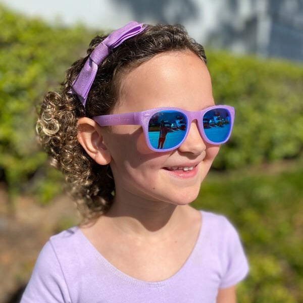 Roshambo Eyewear Glittered Punky / Aynalı Mor Lens  / W
