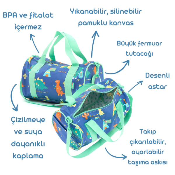 PENNY SCALLAN Duffle Spor/Seyahat Çantası - Kanga Crew