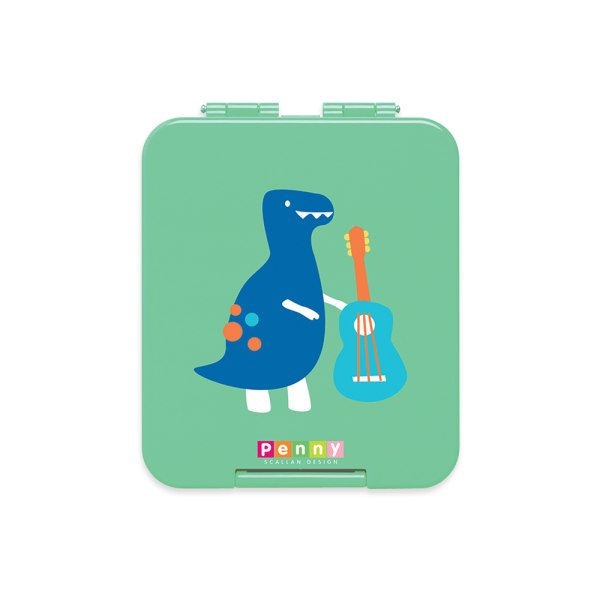 PENNY SCALLAN Bento Box 4 Bölmeli Beslenme Kutusu / Dino Rock
