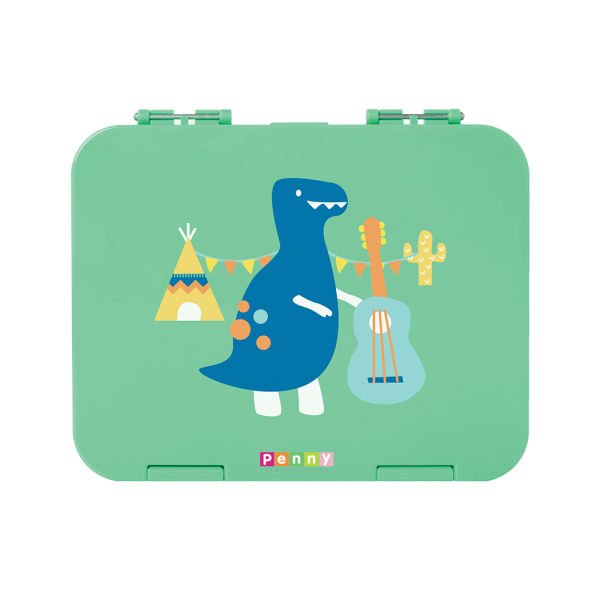 PENNY SCALLAN Bento Box 6 Bölmeli Beslenme Kutusu / Dino Rock