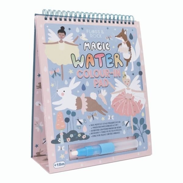 FLOSS & ROCK Renk Değiştiren Water Magic Boyama Kitabı / Enchanted *Yeni*