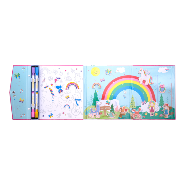 FLOSS & ROCK Mıknatıslı Çoklu Oyun Seti / Rainbow Fairy * YENİ*
