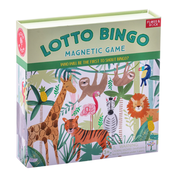 Mıknatıslı Bingo Şans Oyunu / Jungle *YENİ*