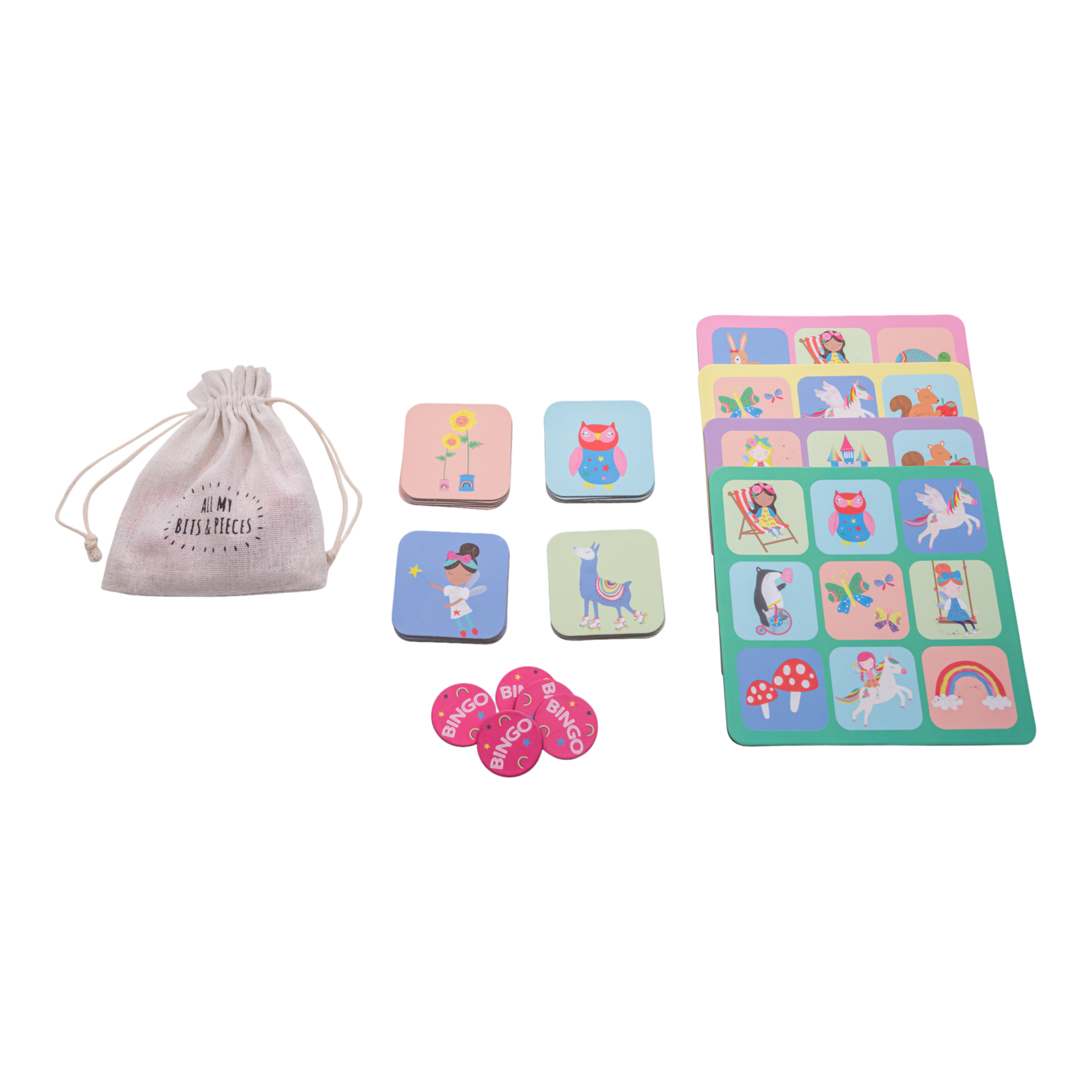 Mıknatıslı Bingo Şans Oyunu / Rainbow Fairy *YENİ*