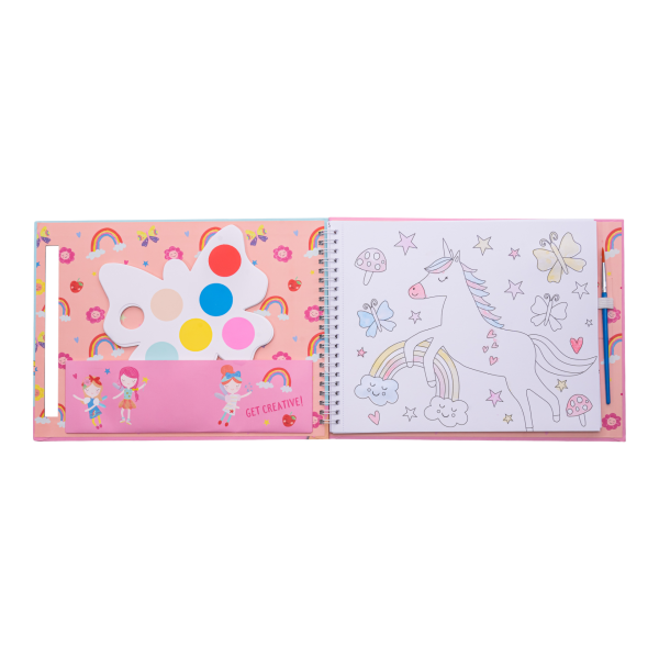Sulu Boyalı Boyama Kitabı / Rainbow Fairy *YENİ*