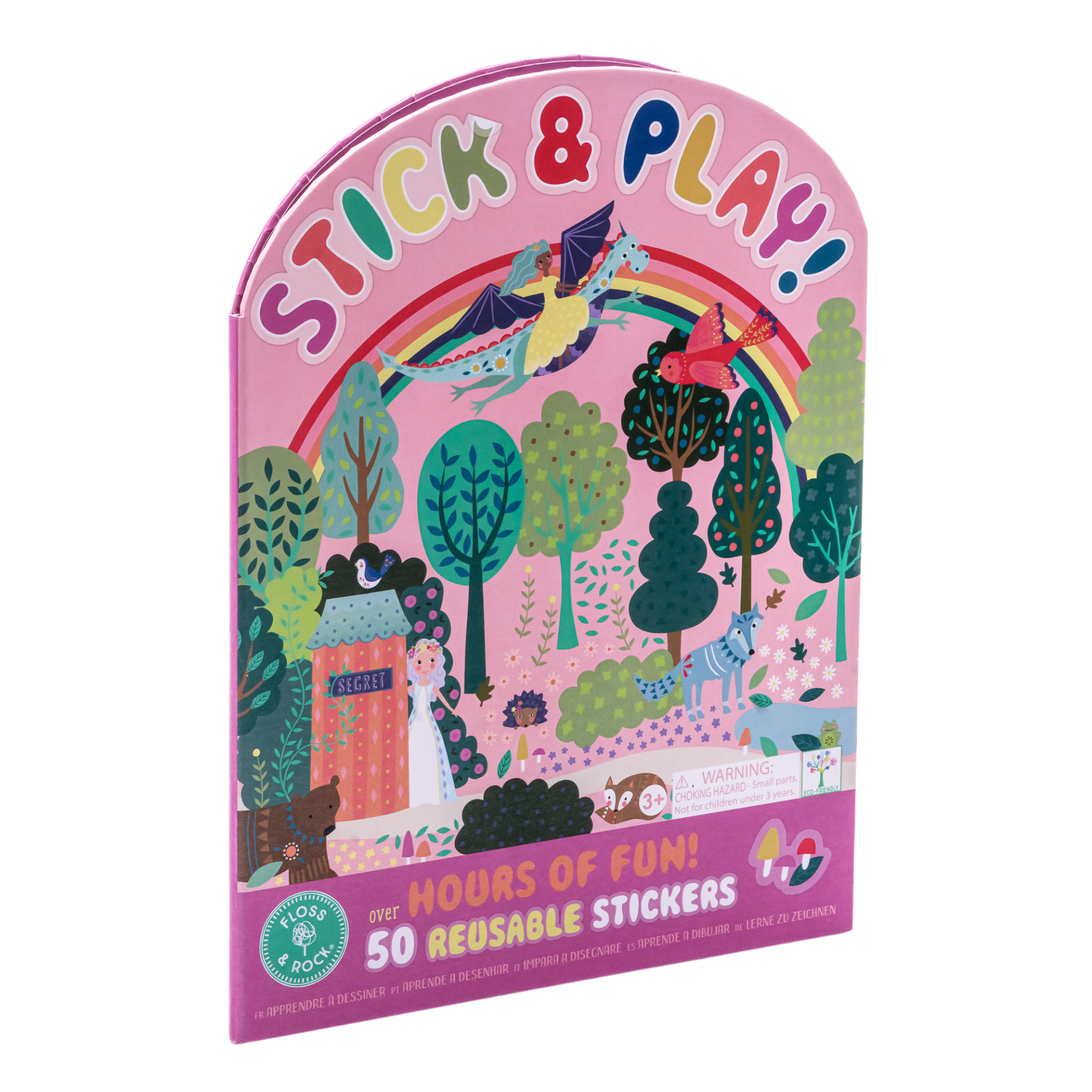 FLOSS & ROCK Tak Çıkart Sticker Oyun Sahnesi/ Fairy Tale *YENİ*