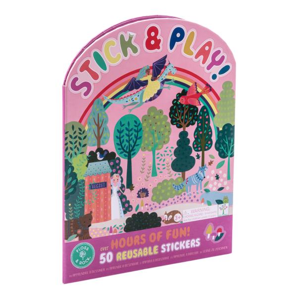FLOSS & ROCK Tak Çıkart Sticker Oyun Sahnesi/ Fairy Tale *YENİ*