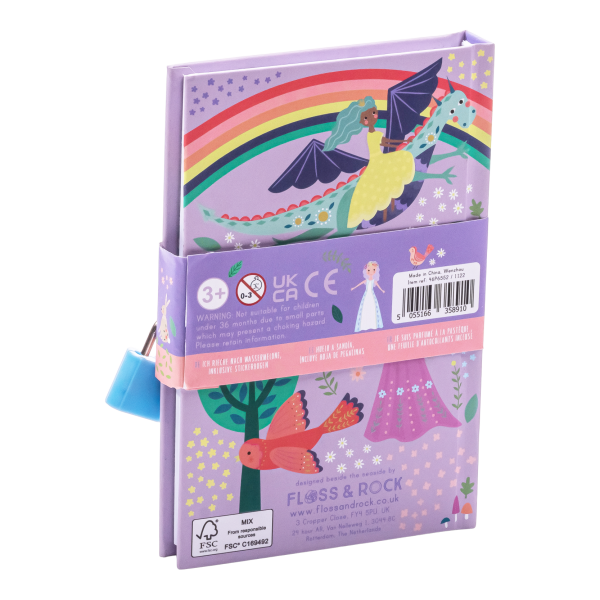 FLOSS & ROCK Kokulu Kilitli Günlük / Fairy Tale *YENİ*