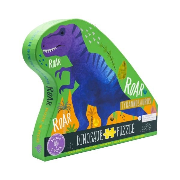 FLOSS & ROCK 40 Parça “Dinozor” Şekilli Yap-Boz / Dino *YENİ*