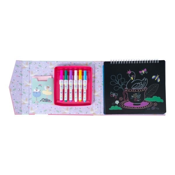 FLOSS & ROCK Chalk Board Eskiz Kitabı / Enchanted *YENİ*