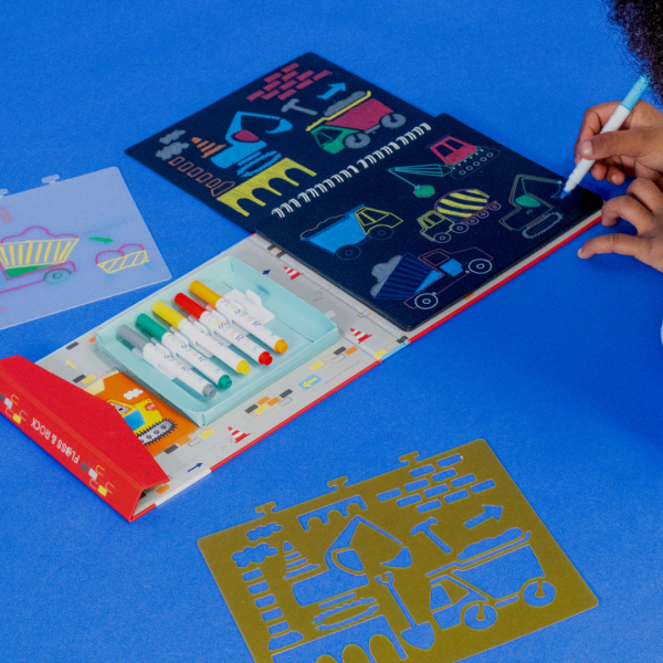FLOSS & ROCK Chalk Board Eskiz Kitabı / Constuctıon *YENİ*