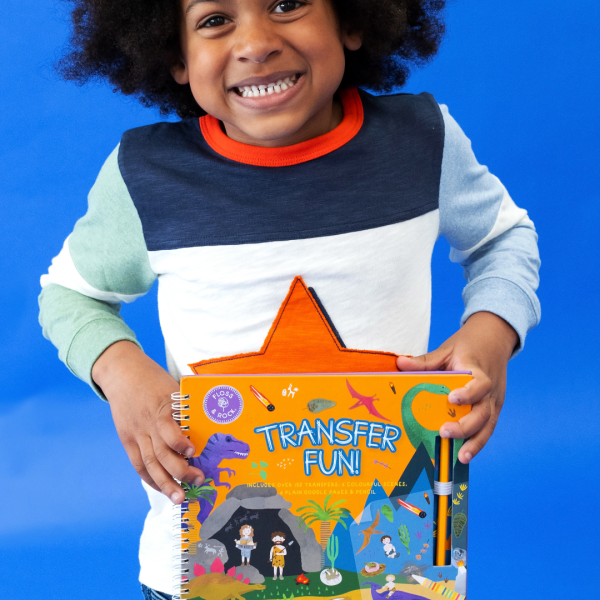 FLOSS & ROCK Transfer Fun Aktivite Kitabı /Dino *YENİ*