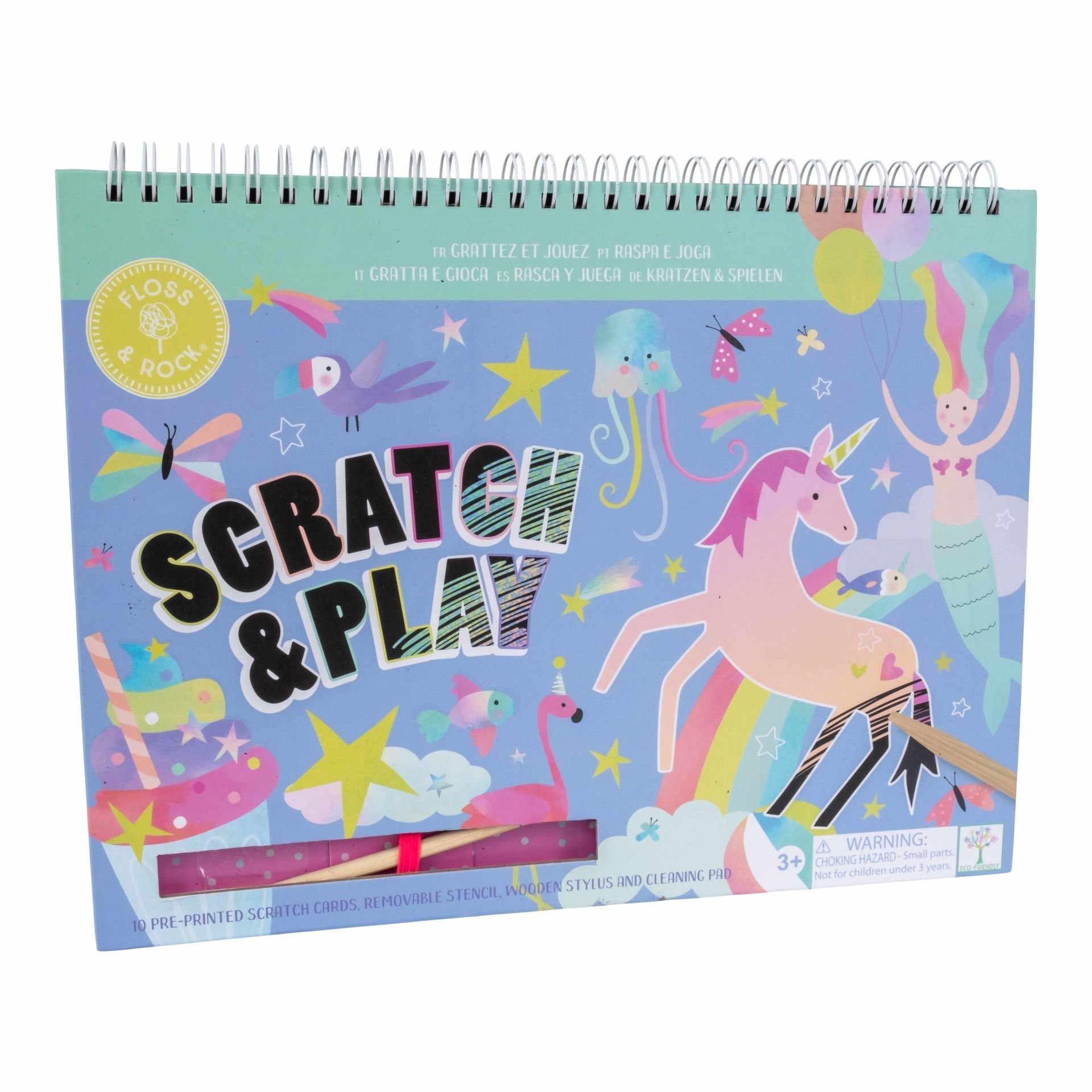 FLOSS & ROCK Scratch and Play Aktivite Kitabı /Fantasy *YENİ*