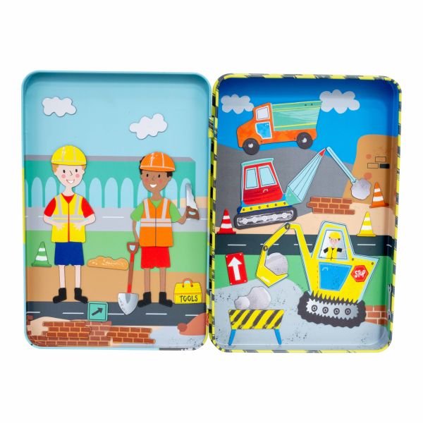 FLOSS & ROCK Taşınabilir Mıknatıslı Oyun / Construction *YENİ*