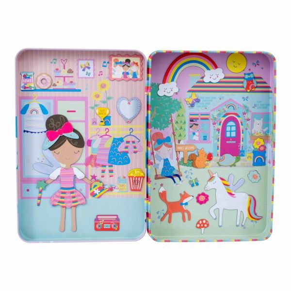 FLOSS & ROCK Taşınabilir Mıknatıslı Oyun / Rainbow Fairy