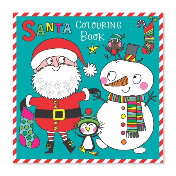 RACHEL ELLEN Boyama Kitabı / Santa & Snowman