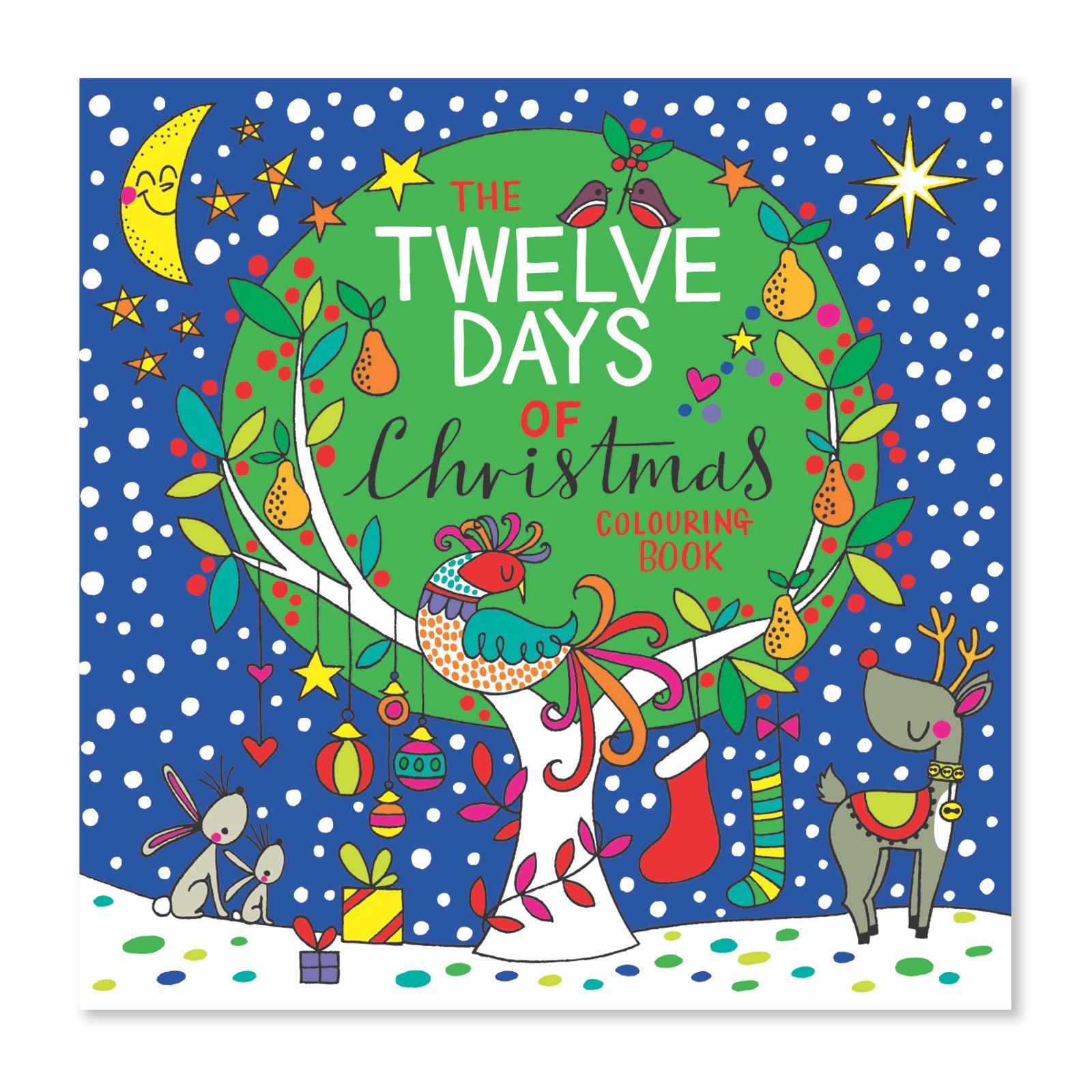 RACHEL ELLEN Boyama Kitabı / 12 days of Cristmas