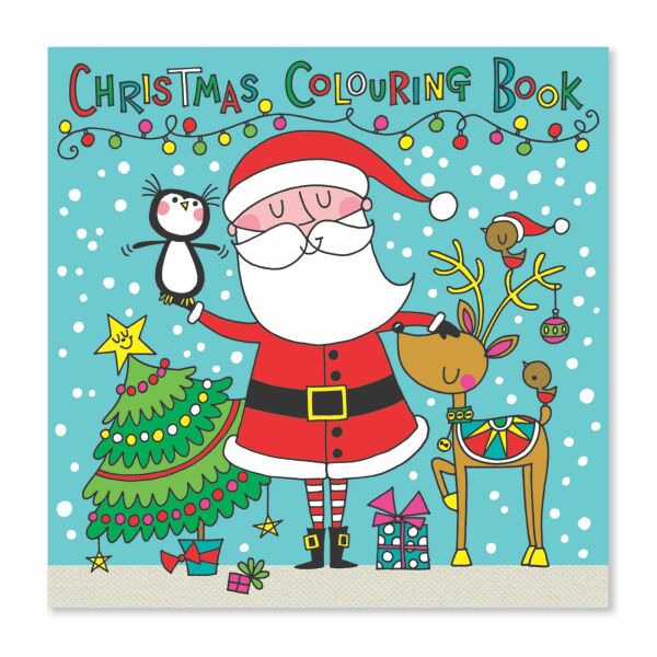 RACHEL ELLEN Boyama Kitabı / Cristmas Santa Scene
