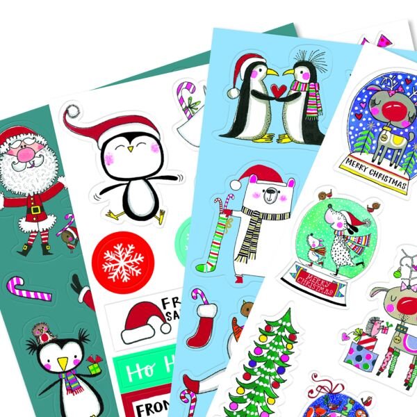 RACHEL ELLEN Sticker Kitabı / Christmas