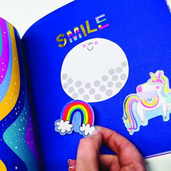 RACHEL ELLEN Sticker Boyama Kitabı  / Moondance