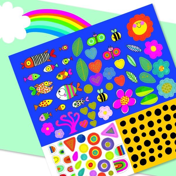 RACHEL ELLEN Sticker Boyama Kitabı  / Love our Planet