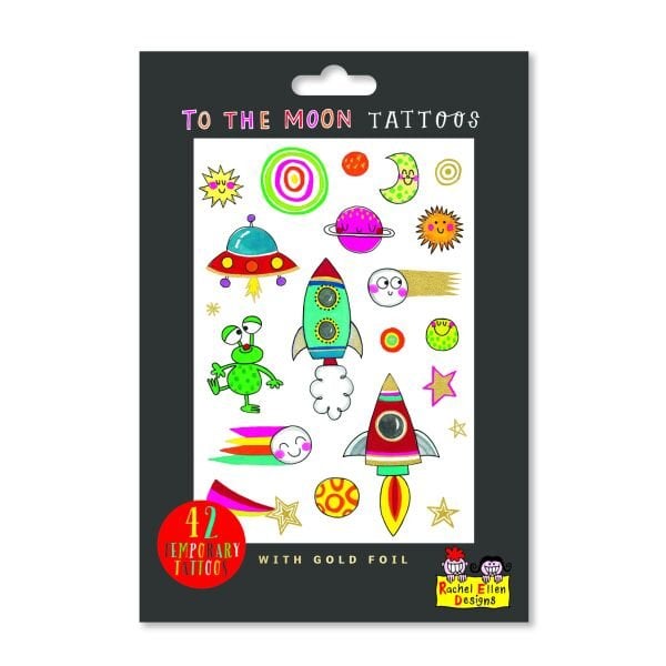 RACHEL ELLEN Geçici Dövme / To The Moon